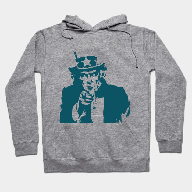 Uncle Sam Hoodie by  Colorful&Goldie